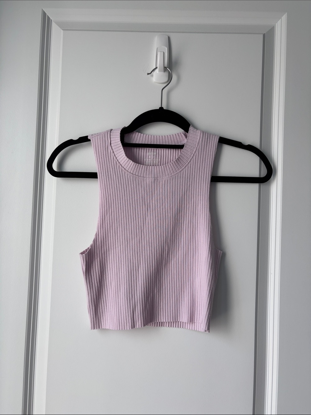 NWOT AERIE Ribbed Lilac High Neck Tank